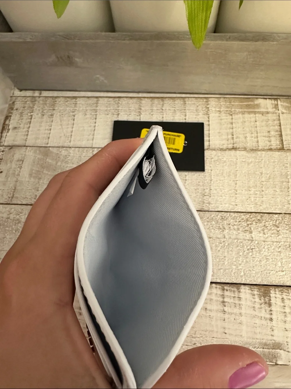 Nwt Kate spade hidden garden card holder